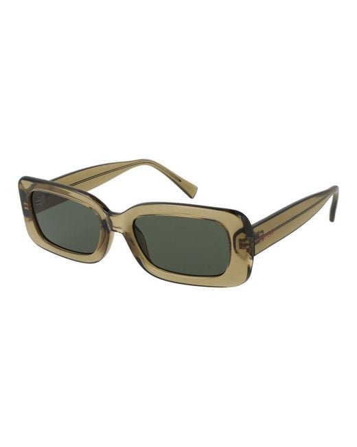 Replay Green Stainless Steel Sunglasses