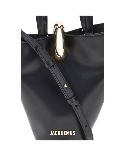 Jacquemus Black La Bambola Small Bucket Bag