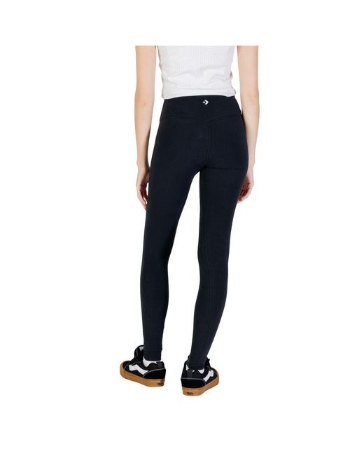 Converse Blue Black Cotton Leggings