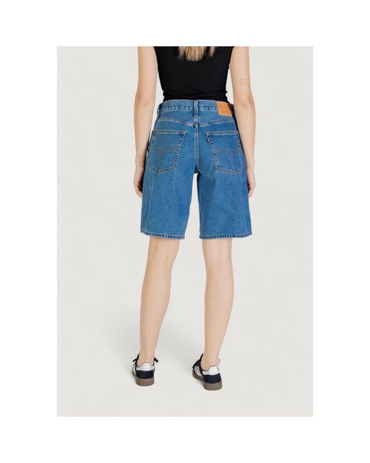 Levi's Blue Cotton Shorts