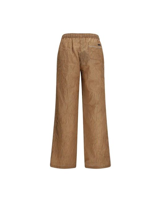 Dolce & Gabbana Brown Linen Casual Pants for men