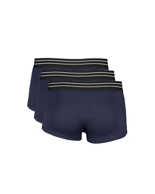 Roberto Cavalli Blue Cotton Underwear for men