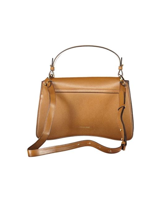 Coccinelle Brown Leather Handbag