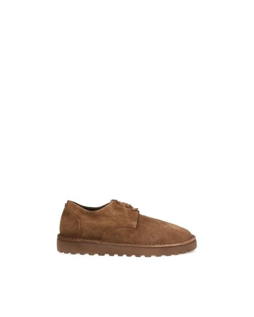 Marsèll Brown Calf Leather Bos Taurus Oxfords And Derbies for men