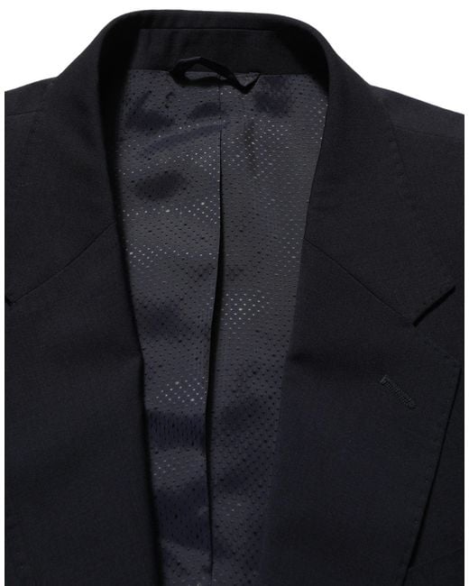 Dolce & Gabbana Dark Blue Wool Single Breasted Men Blazer Jacket for men