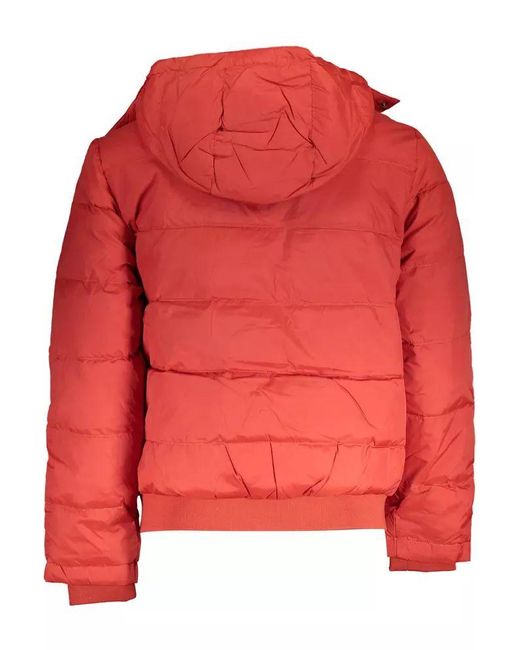 La Martina Red Orange Polyamide Jacket for men