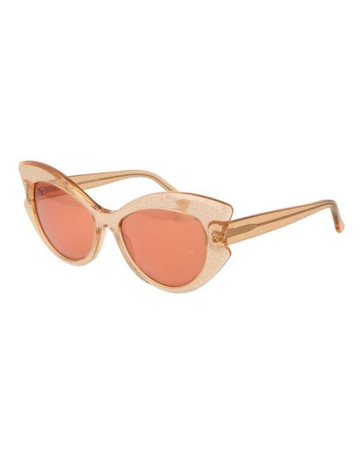 Andy Wolf Natural Orange Acetate Sunglasses