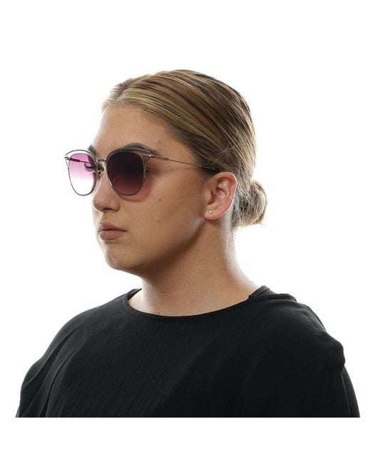 Police Purple Metal & Plastic Sunglasses