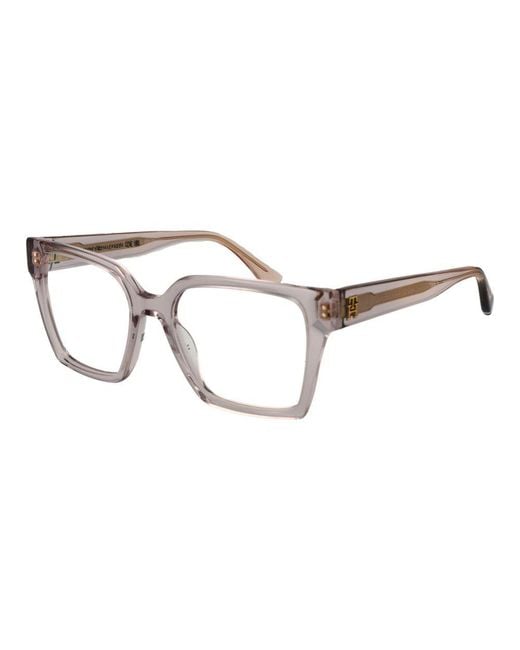 Tommy Hilfiger Multicolor Pink Acetate Glasses (frames)