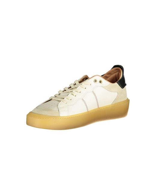 Blauer Yellow White Leather Men Sneaker for men