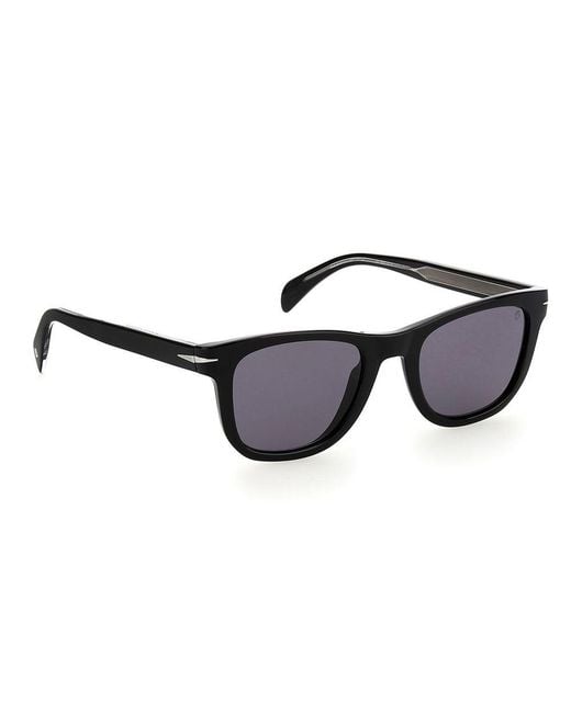 David Beckham Black Plastic Sunglasses for men