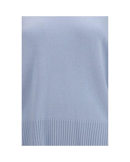 Loulou de Saison Blue Cashmere Sweater