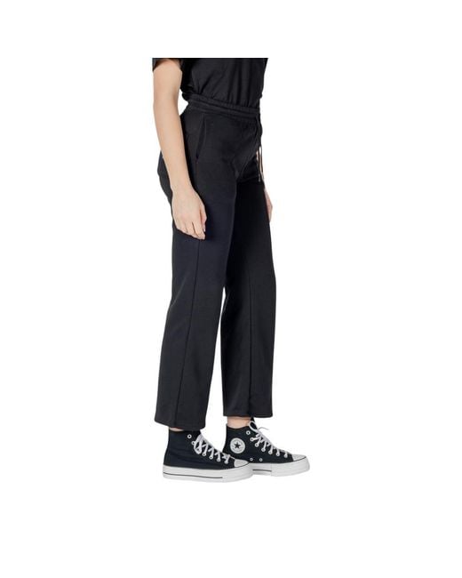 Converse Blue Black Cotton Jeans & Pant