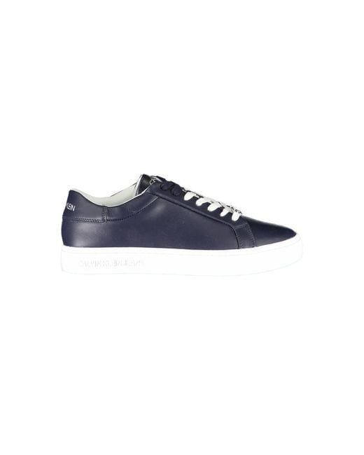 Calvin Klein Blue Polyester Sneaker for men