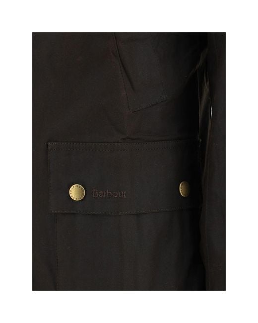 Barbour Black Bicolor Cotton Full for men