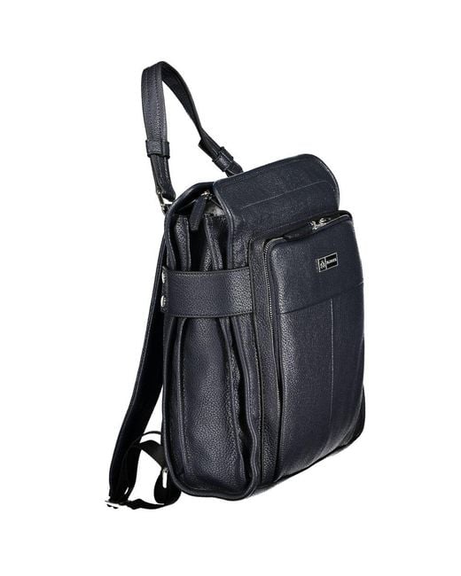 La Martina Black Polyethylene Backpack