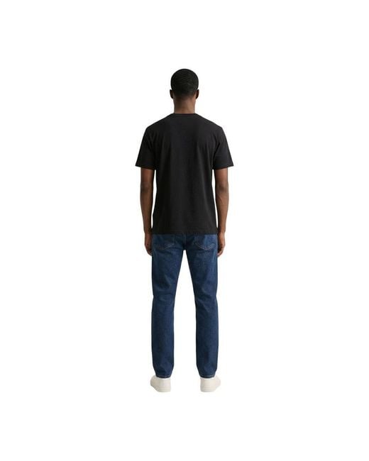 Colmar Black Cotton T for men