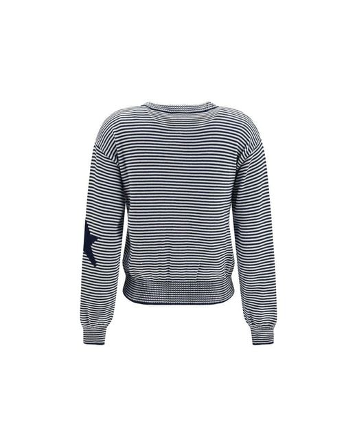 Max Mara Blue Cotton Cardigan