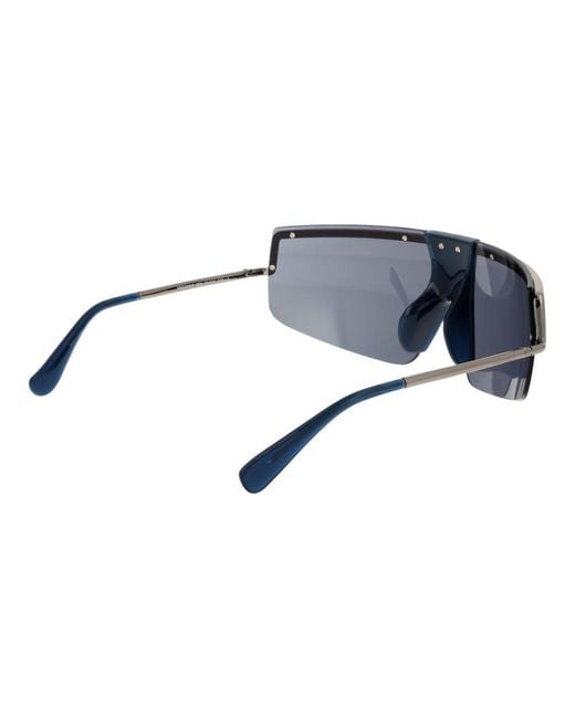 Max Mara Blue Metal Sunglasses