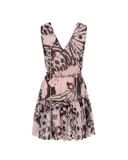 Trussardi Pink Polyester Dress