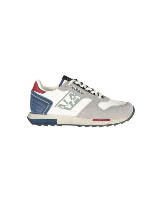 Napapijri White Polyester Men's Sneaker for men