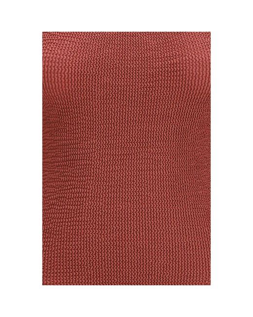 Hunza G Red Polyamide One