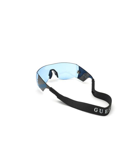 Guess Blue Black Injected Sunglasses