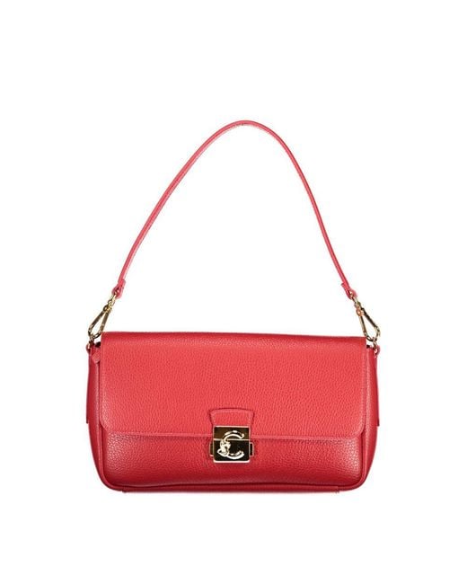 Coccinelle Red Leather Handbag