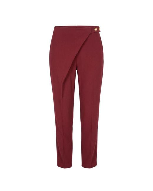 Trussardi Red Polyester Pants