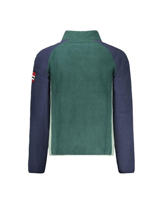 Norway 1963 Green Polyester Sweater for men