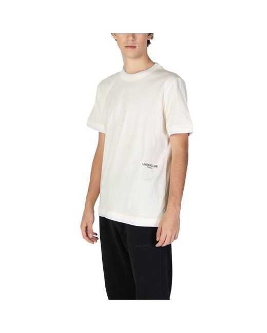 Underclub White Cream Cotton Clothing for men