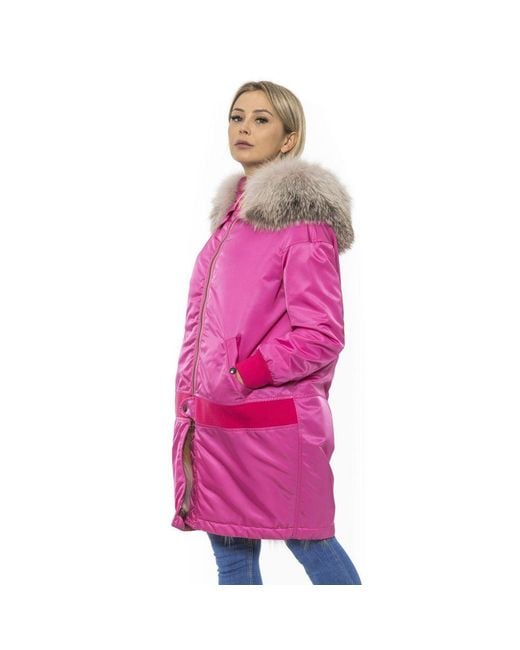 MR & MRS Pink Cotton Jacket
