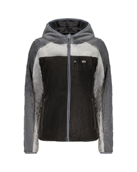 Norway 1963 Black Polyester 's Sweatshirt With Hood