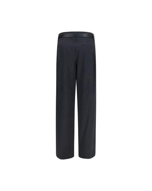 DARKPARK Blue Gray Polyester Dress Pants