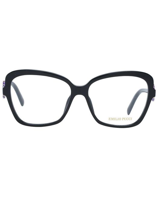 Emilio Pucci Black Optical Frames