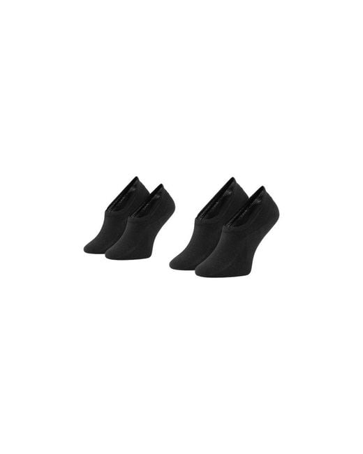 Tommy Hilfiger Black Cotton Socks