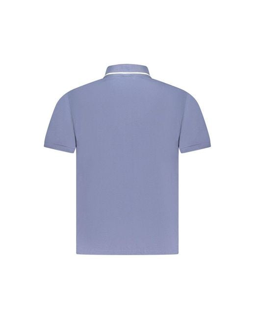 North Sails Blue Cotton Men Polo Shirt for men