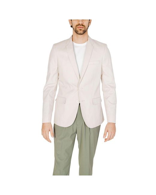 Antony Morato Natural Cotton Suit for men