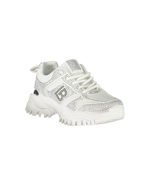 Laura Biagiotti White Polyester Sneaker