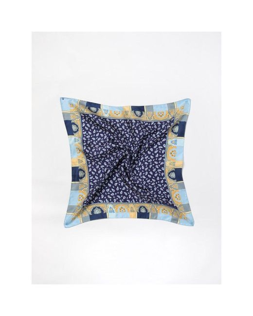 Etro Men's Blue Silk Foulard