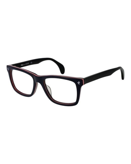 Lozza Black Cellulose Acetate Glasses (Frames) for men