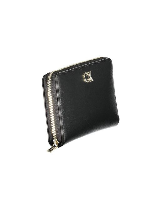 Calvin Klein Gray Polyethylene Wallet