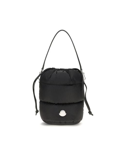 Moncler Black Nylon Backet Bag