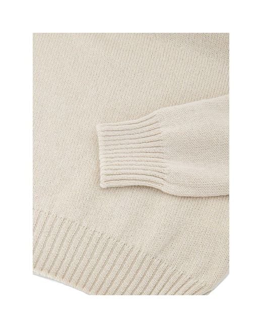 Gran Sasso White Wool Turtleneck for men