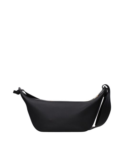 Jil Sander Black Leather Shoulder Bag