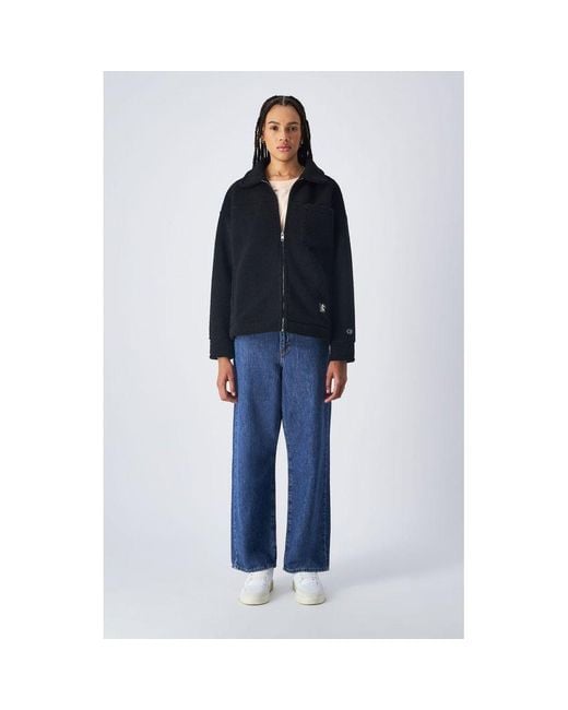 Champion Blue Black Polyester Full