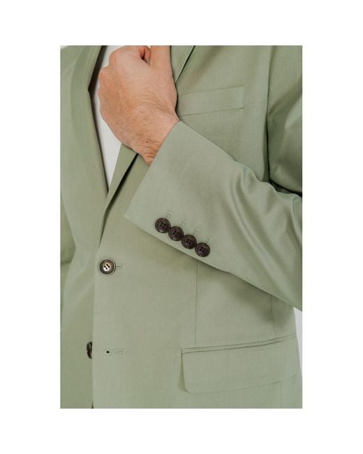 Antony Morato Green Cotton Suit for men