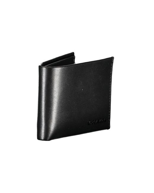 Calvin Klein Black Leather Wallet for men