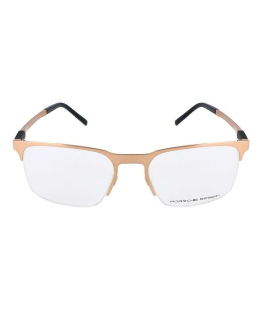 Porsche Design Multicolor Gold Metal Frames for men
