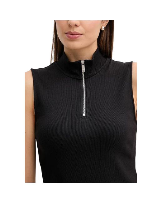 Calvin Klein Black Cotton Top